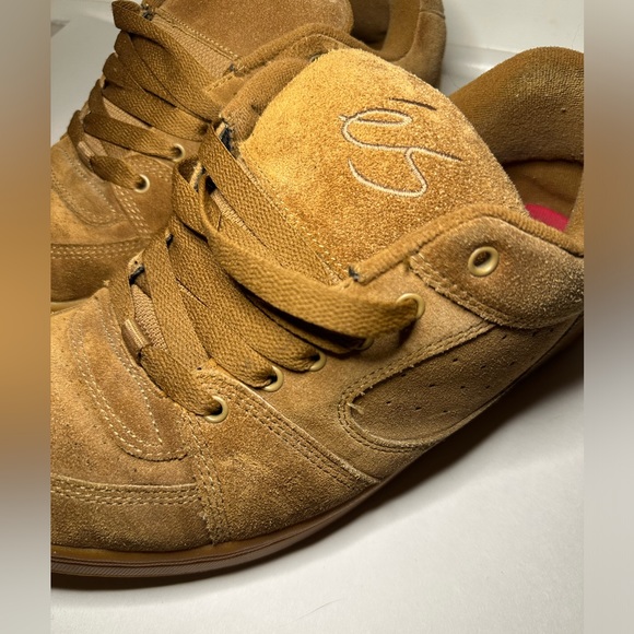 ES Accel OG Skate Shoes Men's Size 12 Brown Gum Suede Puffy Tongue - Picture 12 of 16